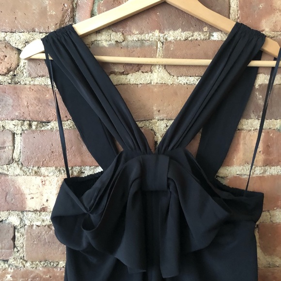 Rebecca Taylor NWOT Bow Back Silk Dress - Picture 3 of 9